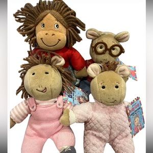 Vintage Arther bean bag plushies